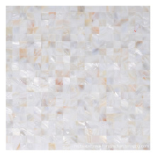 15mm Mosaic Tiles Craft Pearl Glass Pearl Mother of Shell Mosaic Tile